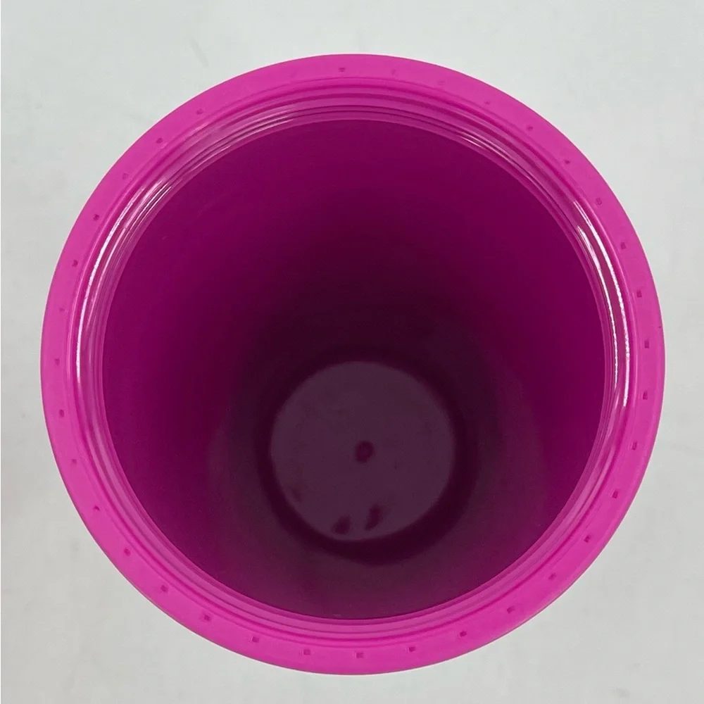 2021 Starbucks Winter Holiday Multi-Color Wave Pink Red & Metallic Tumbler 24 oz